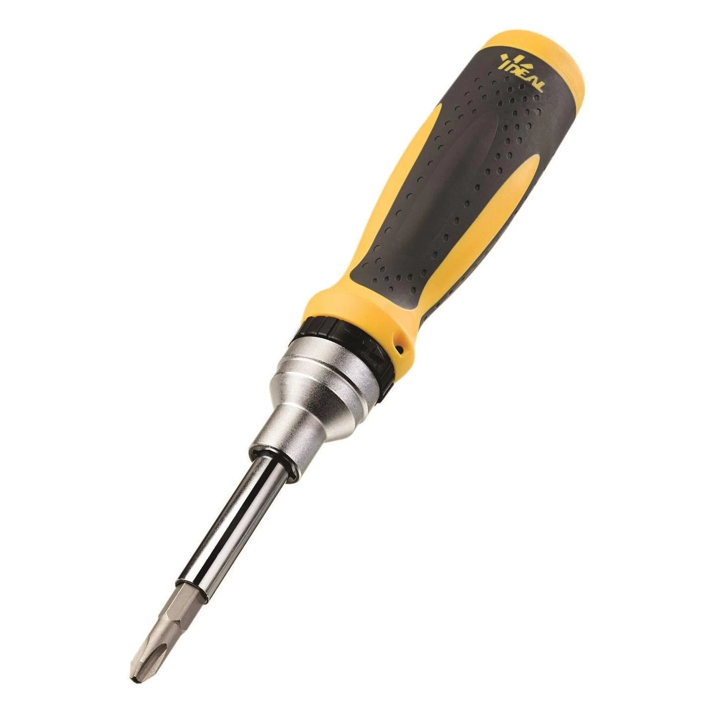 IDEAL 21-in-1 Twist-a-Nut Ratcheting Screwdriver, Model 35-688