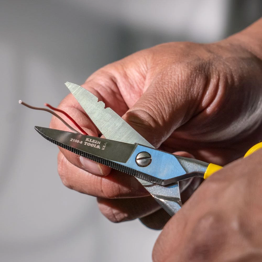 Klein Tools Free-Fall Snip Stainless Steel, Model 2100-8* - Image 7