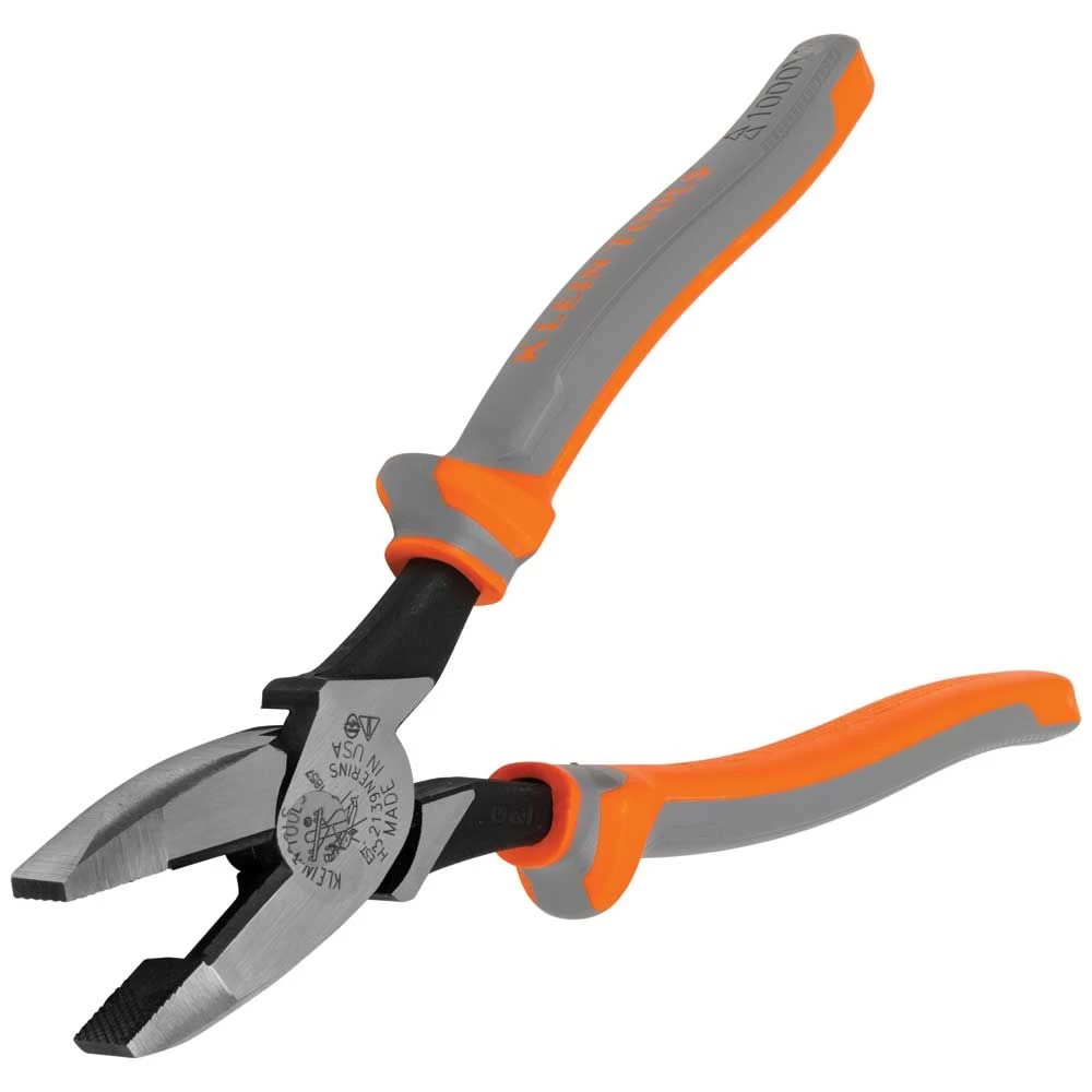 Klein Tools Insulated Pliers, Side Cutters, 9-Inch, Model 2139NERINS* - Image 6
