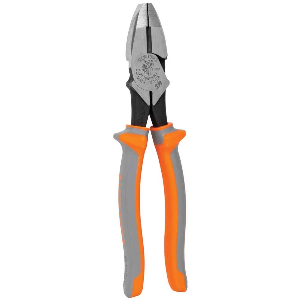 Klein Tools Insulated Pliers, Side Cutters, 9-Inch, Model 2139NERINS* - Image 8