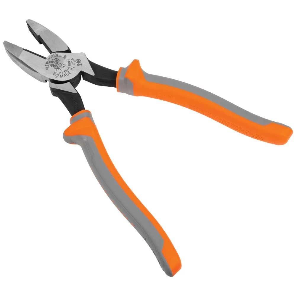 Klein Tools Insulated Pliers, Side Cutters, 9-Inch, Model 2139NERINS* - Image 10