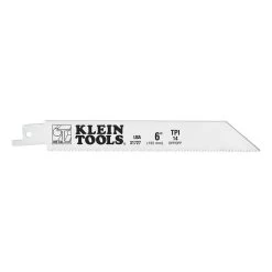 Klein Tools Reciprocating Saw Blades, 14 TPI, 6-Inch, 5-Pack, Model 31727*