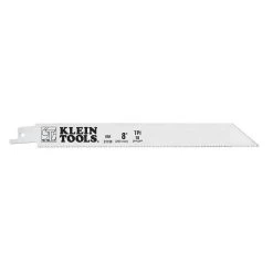 Klein Tools Reciprocating Saw Blades, 18 TPI, 8-Inch, 5-Pack, Model 31739*