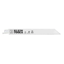 Klein Tools Reciprocating Saw Blades, 10/14 TPI, 8-Inch, 5-Pack, Model 31741*