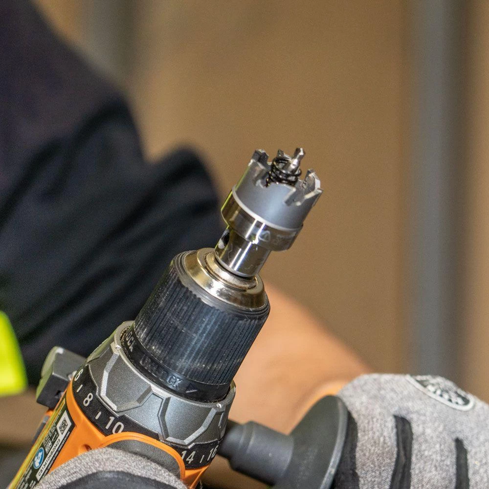 Klein Tools Hole Cutter Kit, Master Electrician Hole Cutter, 8-Piece, Model 31873* - Image 6