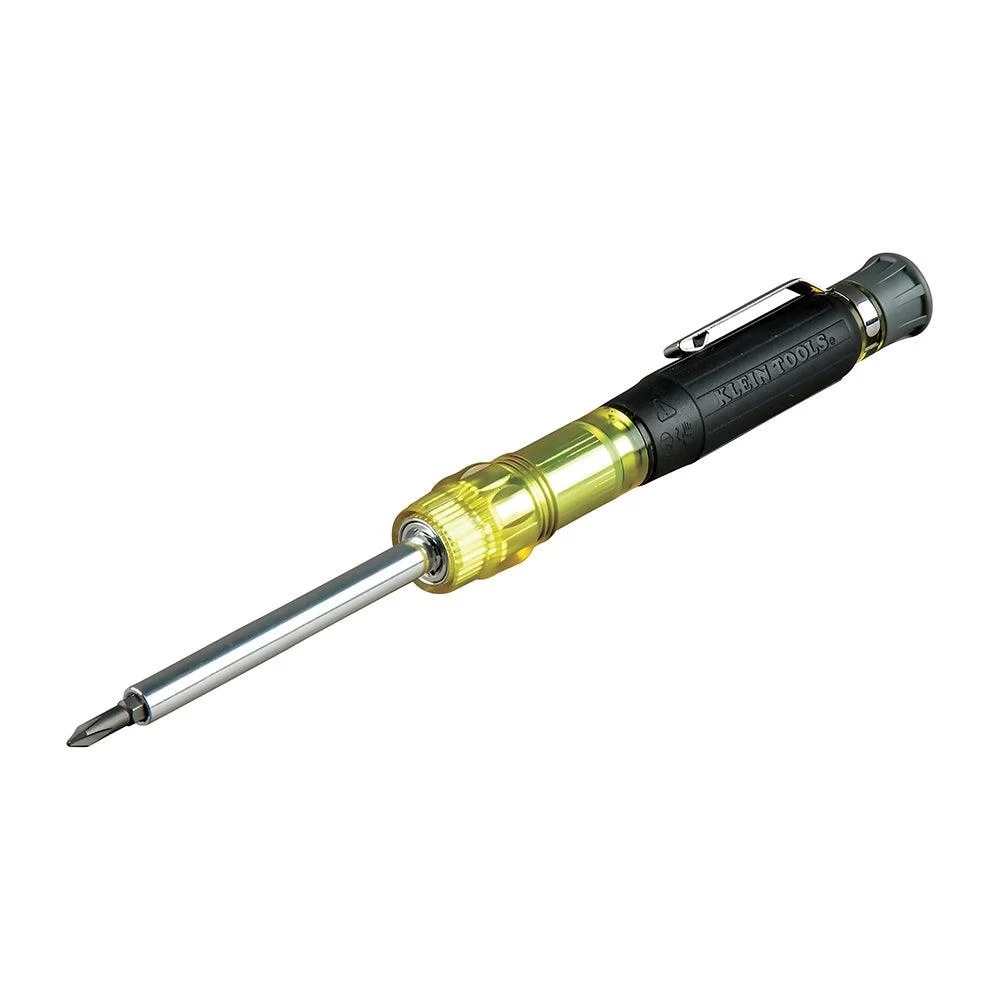 Klein Tools 4-in-1 Electronics Pocket Screwdriver, Model 32614 - Image 3