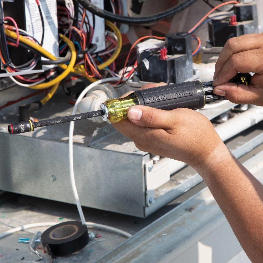 Klein Tools 3-in-1 Impact Flip Socket, 5" Length, Model 32767 - Image 3