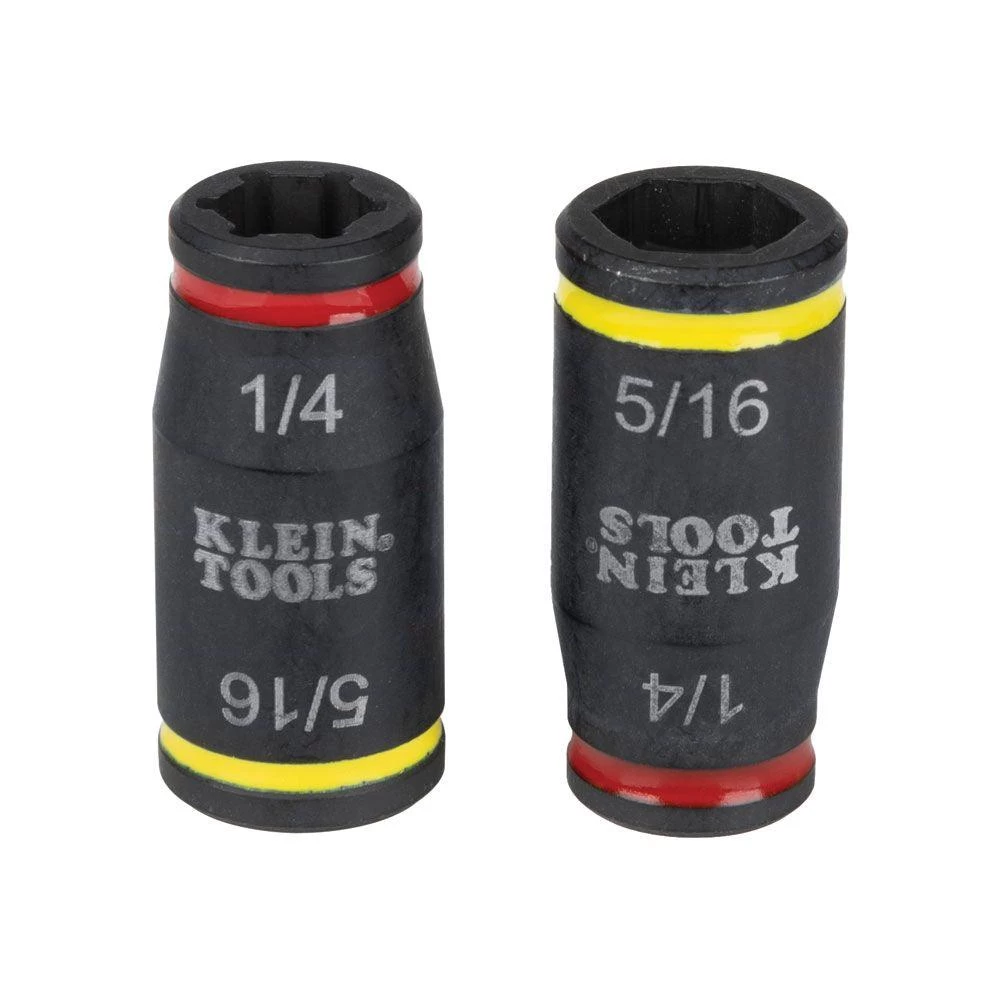 Klein Tools 2-Piece Flip Socket Set, 3" And 5" Lengths, Model 32768 - Image 11