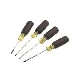IDEAL 4-Piece Mini Cushion-Grip Electronic Screwdriver Set, Model 35-1301