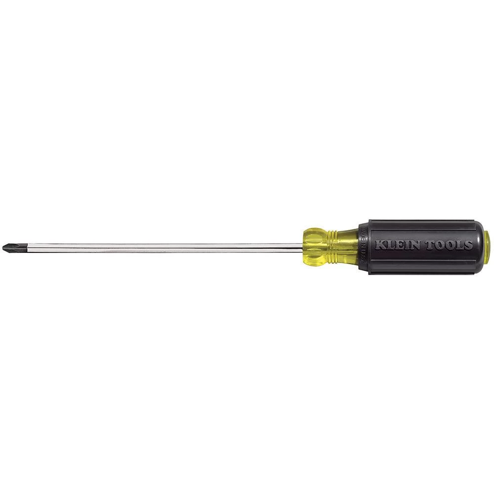 Klein Tools #2 Phillips Screwdriver, 7-Inch Round Shank, Model 603-7