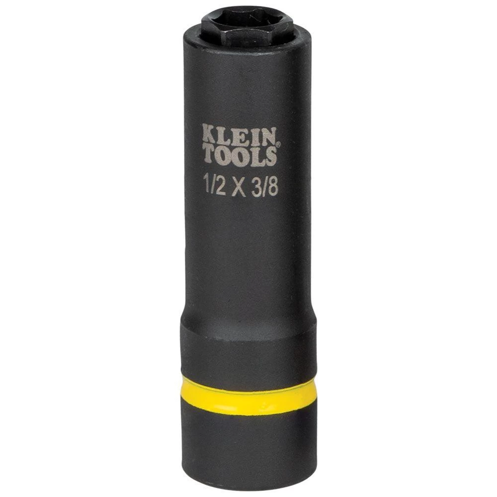 Klein Tools 2-in-1 Impact Socket, 1/2"x3/8", Model 66061*