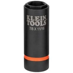 Klein Tools 2-in-1 Impact Socket, 7/8"x11/16", Model 66064*