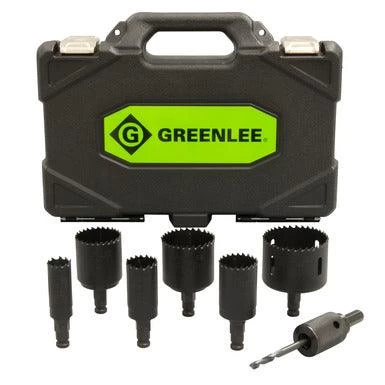 Greenlee Quick Change Bi-Metal Hole Saw Kit, Model 830Q