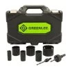 Greenlee Bi-Metal Hole Saw Kit, 1/2-Inch To 2-Inch Conduits, Model 830*