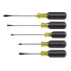 Klein Tools Screwdriver Set, Slotted And Phillips, 5-Piece, Model 85075