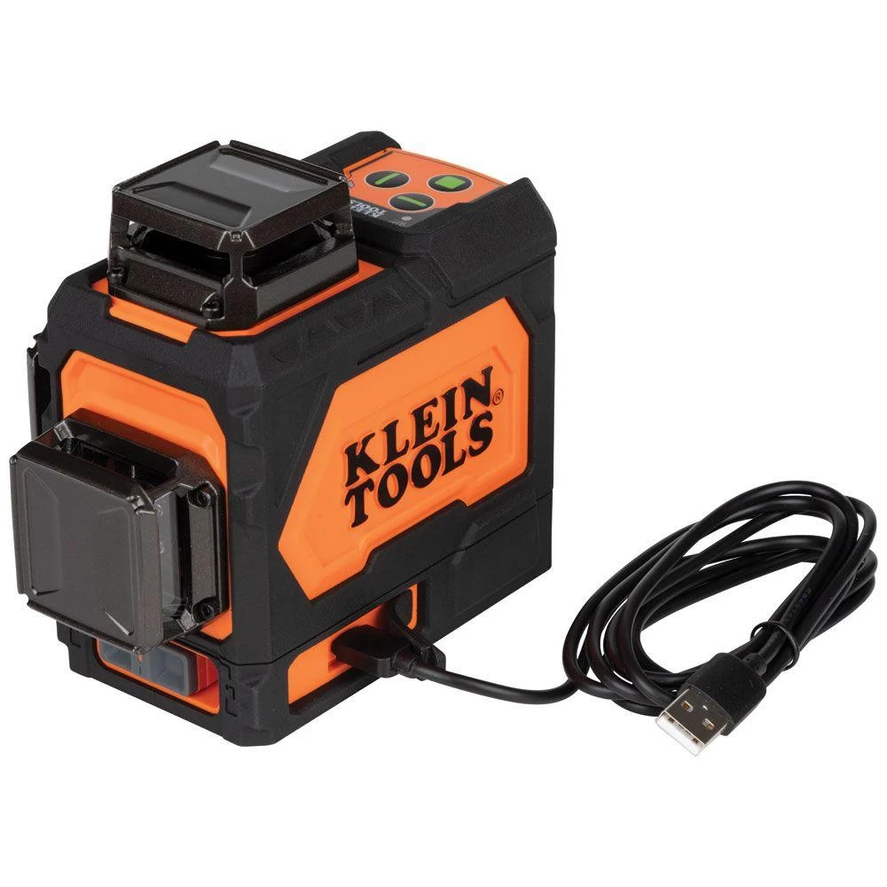 Klein Tools Rechargeable Self-Leveling Green Planar Laser Level, Model 93PLL* - Image 8