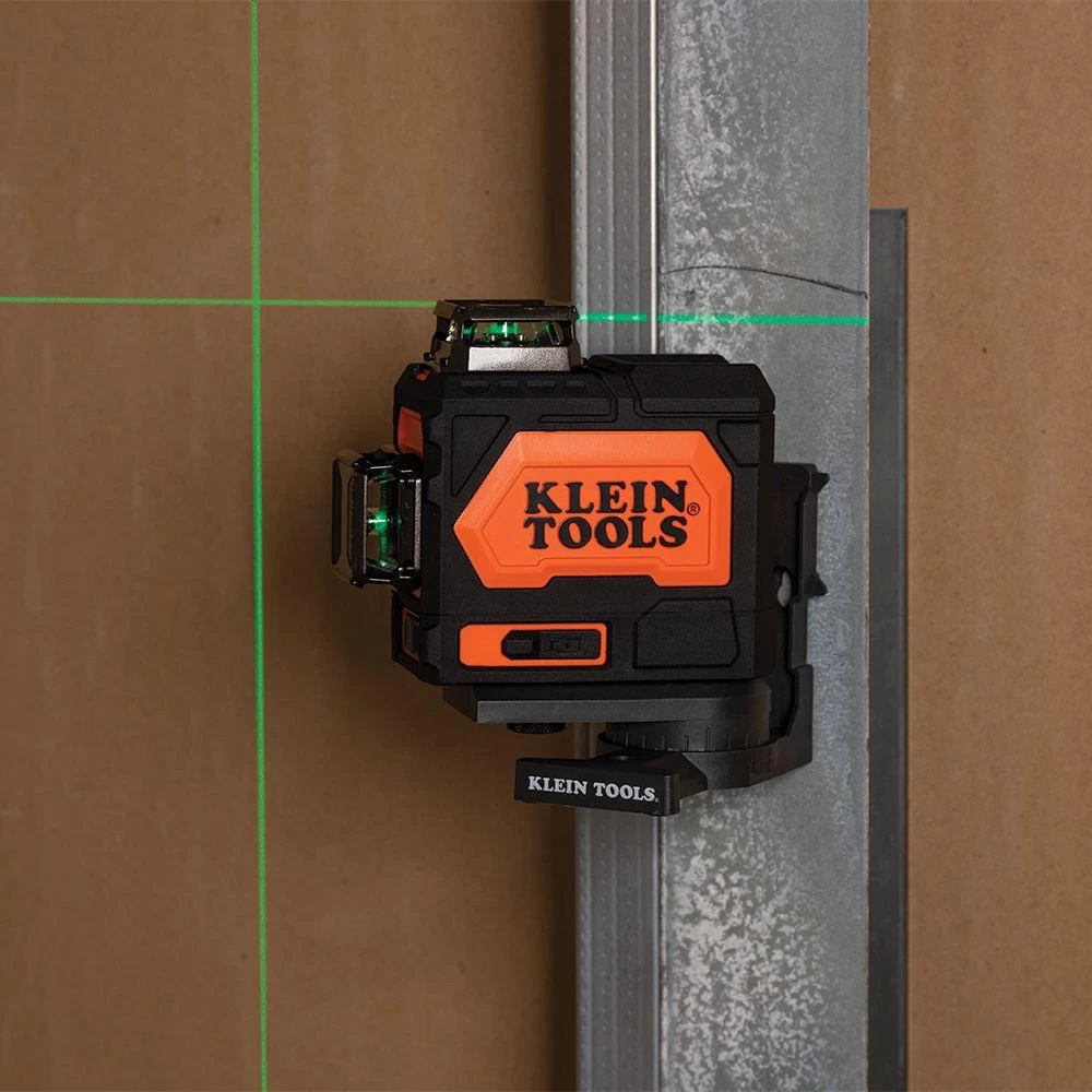 Klein Tools Rechargeable Self-Leveling Green Planar Laser Level, Model 93PLL* - Image 5