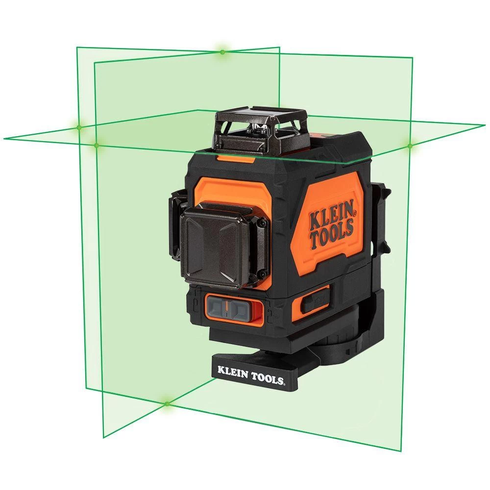 Klein Tools Rechargeable Self-Leveling Green Planar Laser Level, Model 93PLL*
