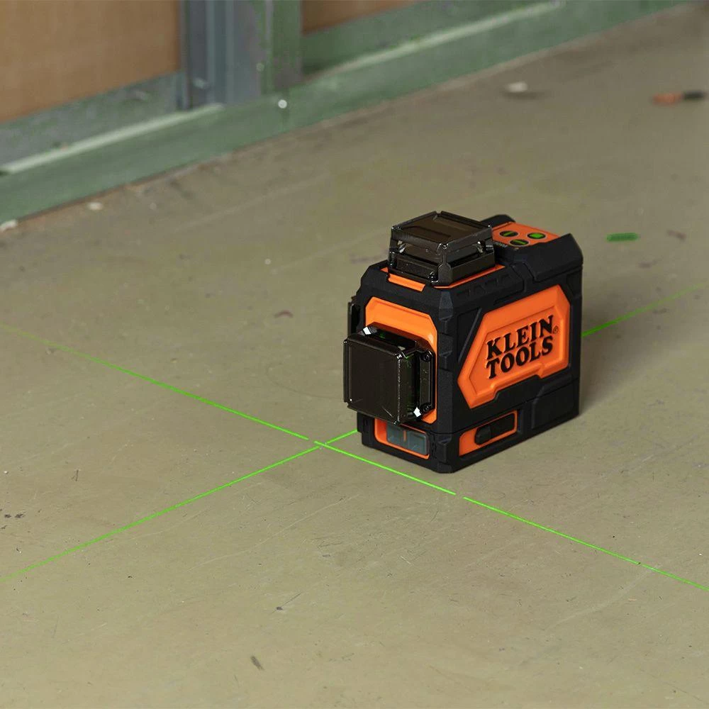 Klein Tools Rechargeable Self-Leveling Green Planar Laser Level, Model 93PLL* - Image 6