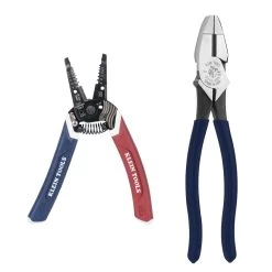 Klein Tools Limited Edition American Legacy Lineman Pliers And Klein-Kurve Wire Stripper/Cutter, Model 94155