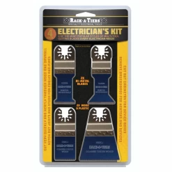 Rack-A-Tiers 4-Piece Electrician's Blade Kit, Model H4EMK