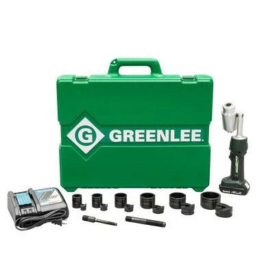 Greenlee Battery-Powered Knockout Punch Driver Tool Kit, Model LS50L11B - Image 2