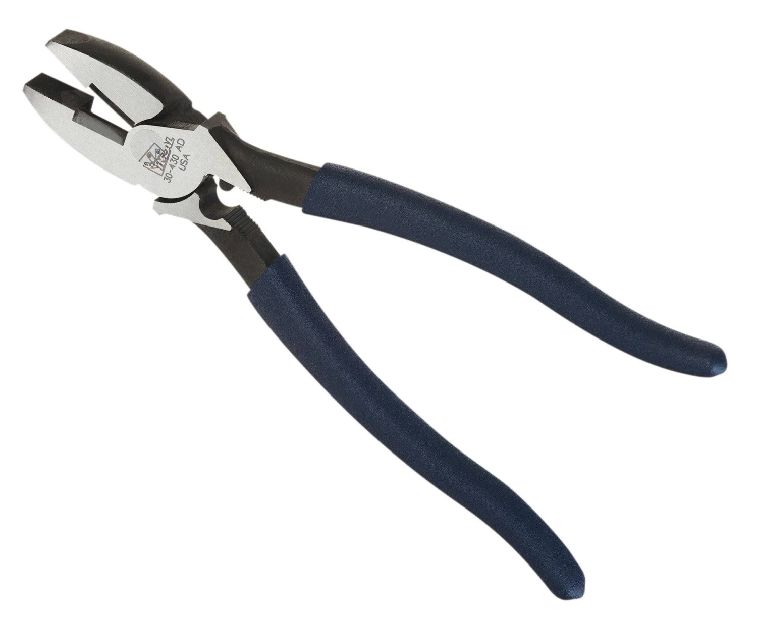 IDEAL Linesman Pliers 9-1/2" With New England Nose Dipped-Grip, Model 30-430*