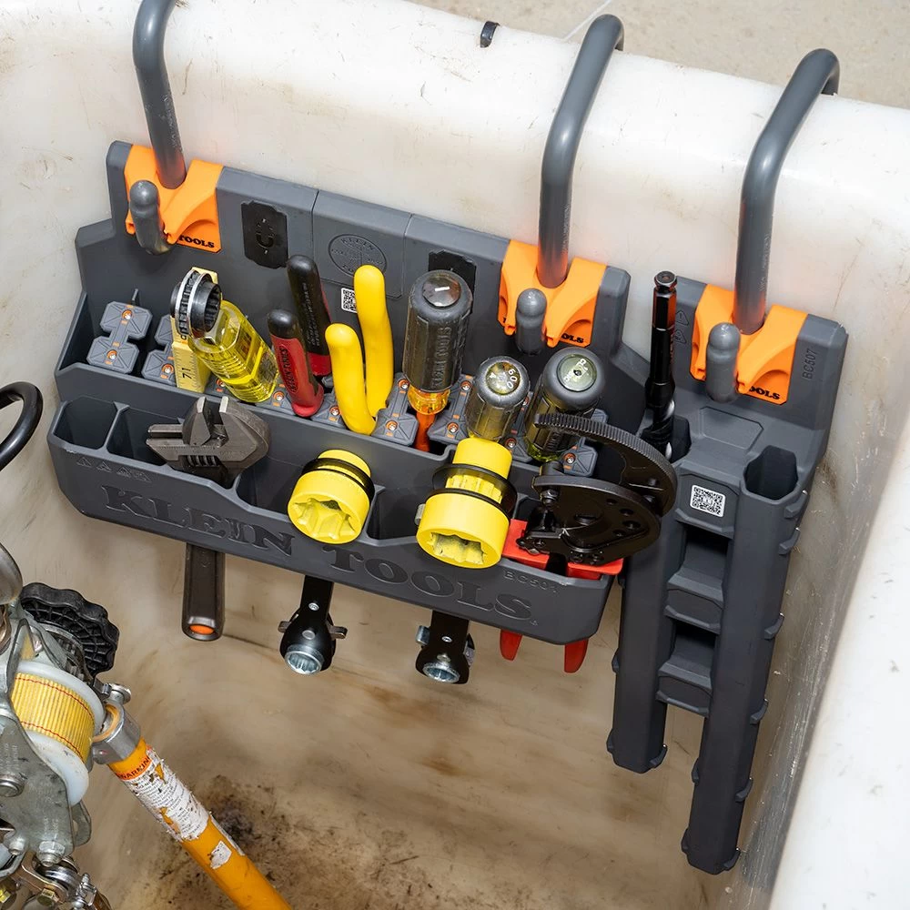 Klein Tools Bucket Work Center 3-Inch Utility Bucket S-Hook, Model BC312* - Image 8