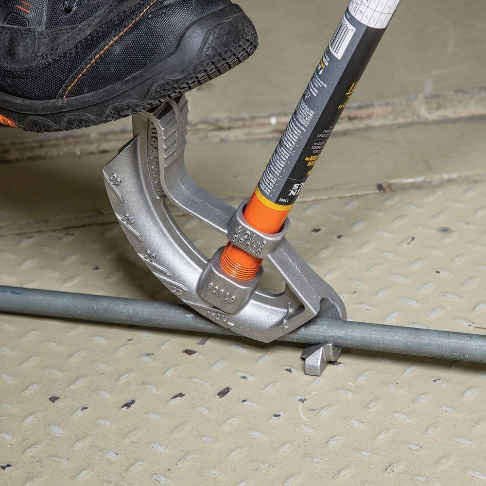 Klein Tools Aluminum Conduit Bender 3/4-Inch EMT With Angle Setter™, Model 51607 - Image 8