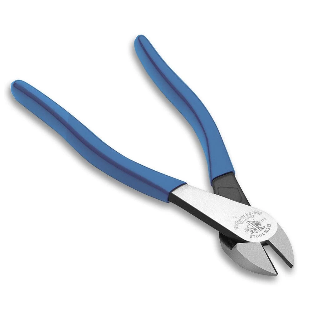 Klein Tools Pliers - Diagonal-Cutters, Angled Head, 8-Inch, Model D2000-48 - Image 2