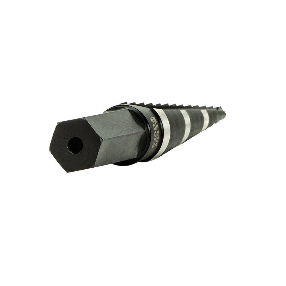Klein Tools Step Drill Bit Double-Fluted #1, 1/8 To 1/2-Inch, Model KTSB01* - Image 5