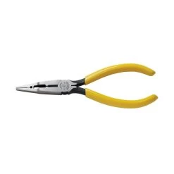 Klein Tools Crimps UR/UY/UG, Connector Crimping Long-Nose Pliers, Model VDV0260-49